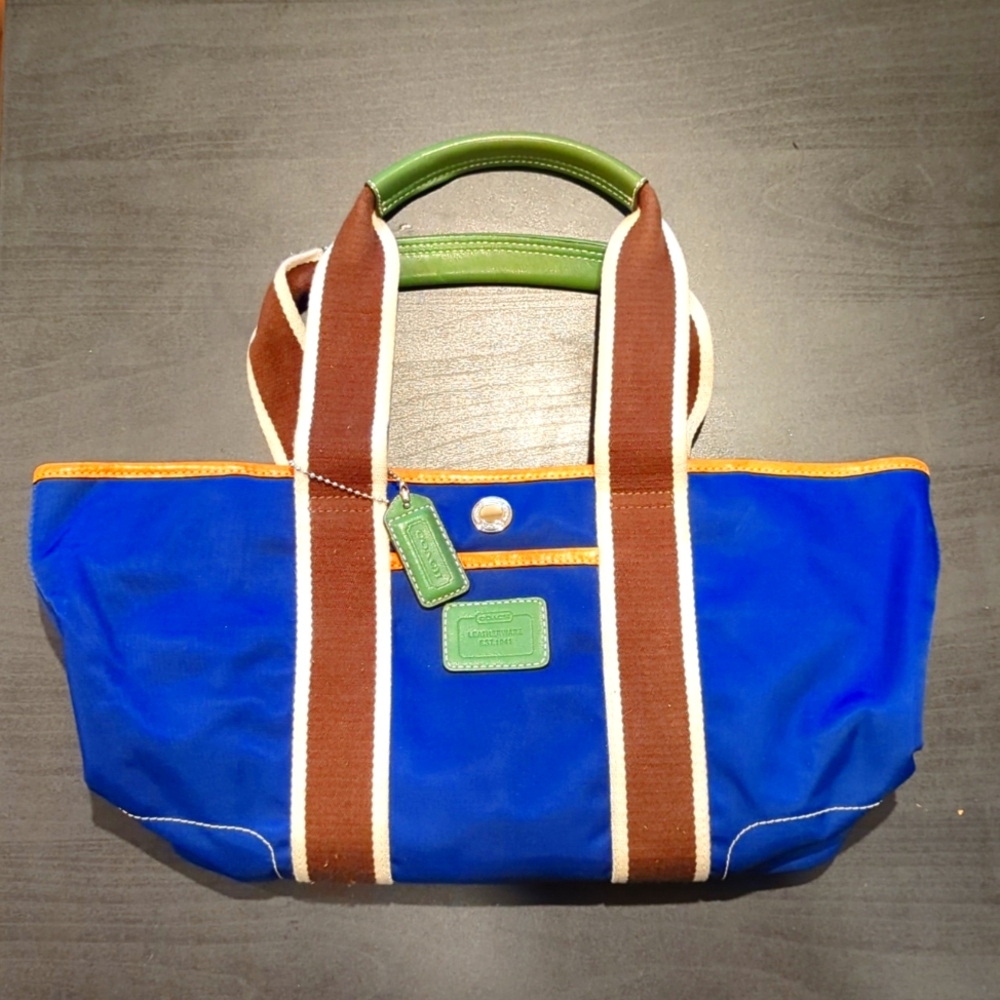 Used Coach Mini Hampton Tote Purse